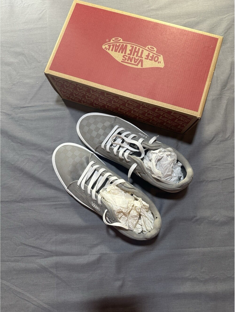 Vans Seldan Grey Checkerboard Men’s 10.5